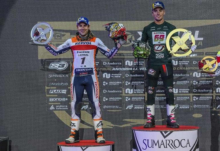 Jaime Busto remporte l'événement final du procès de l'année alors que le champion du monde nouvellement couronné Toni Bou prend le deuxième rang des Alpinestars 1-2 en Andorre