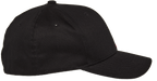 Alpinestars Corp Shift 2 Curved Brim, baseballpet, zwart, zijaanzicht, gebogen klep, gestructureerde kroon met ventilatiegaatjes, casual op motorsport geïnspireerde hoofddeksels