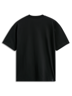 Alpinestars Ageless Shadow CSF Tee, achteraanzicht, T-shirt met korte mouwen, zwart, effen achterkant met een klein merklabel aan de zoom, casual motorsport streetwear