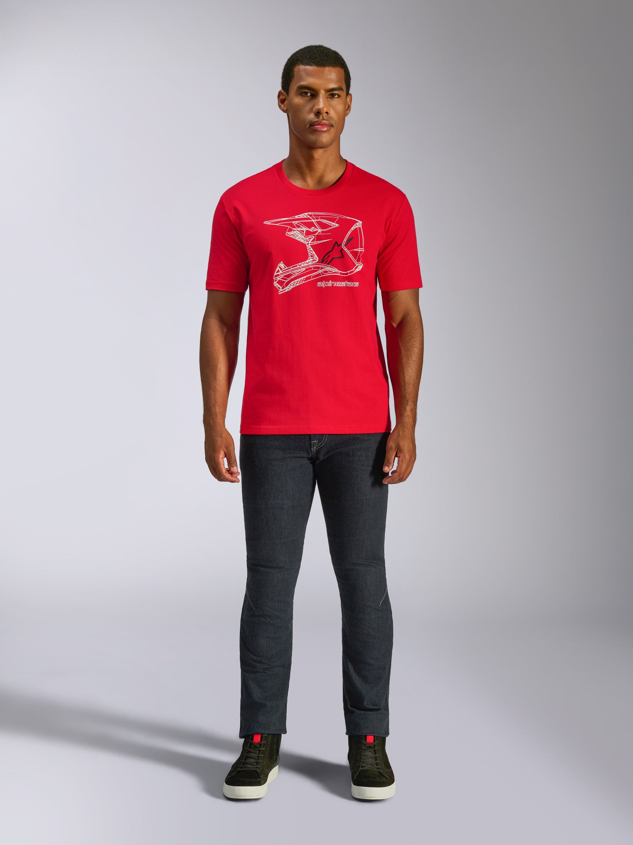 T-shirt Mx Helmet CSF