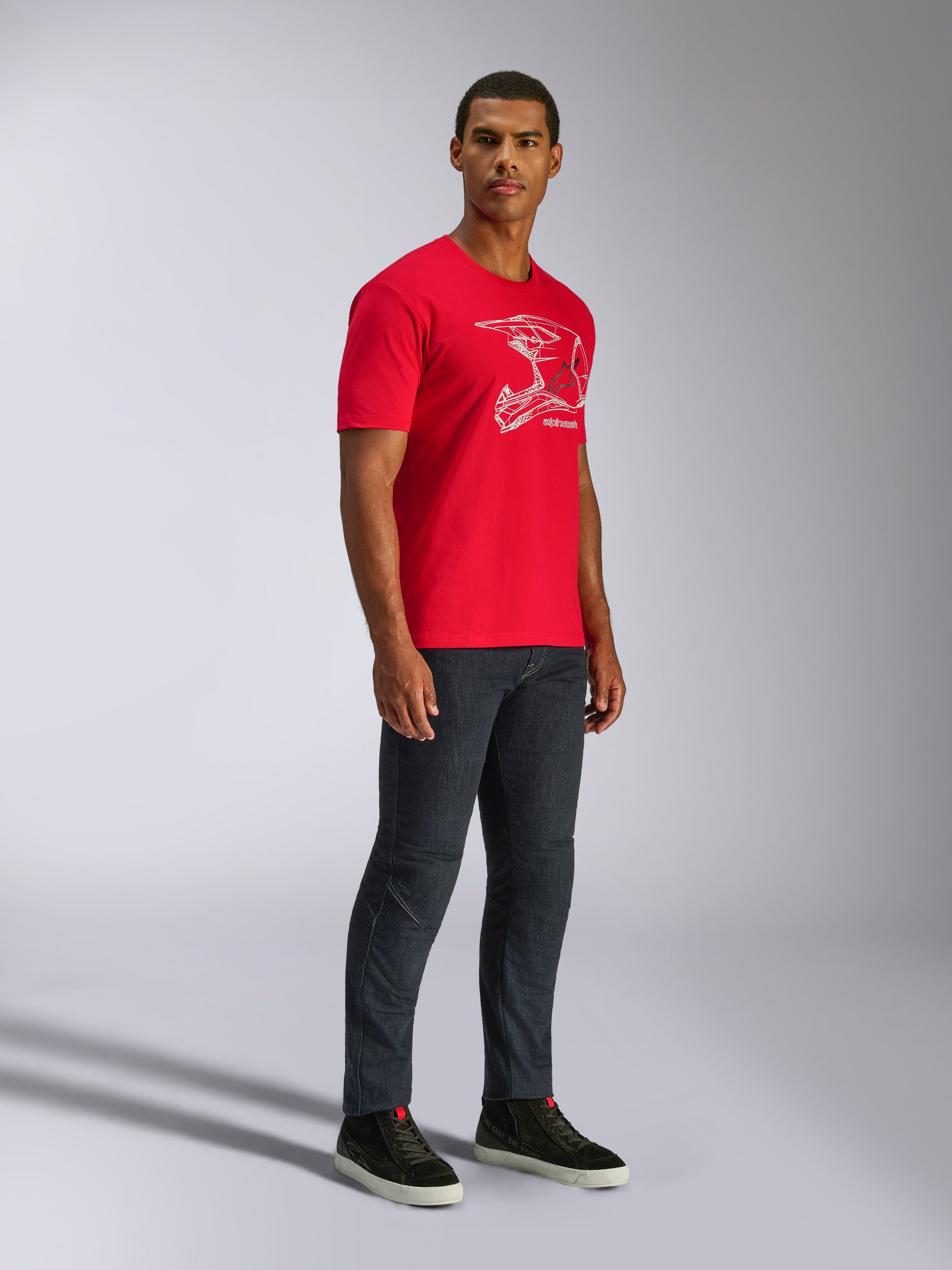 T-shirt Mx Helmet CSF
