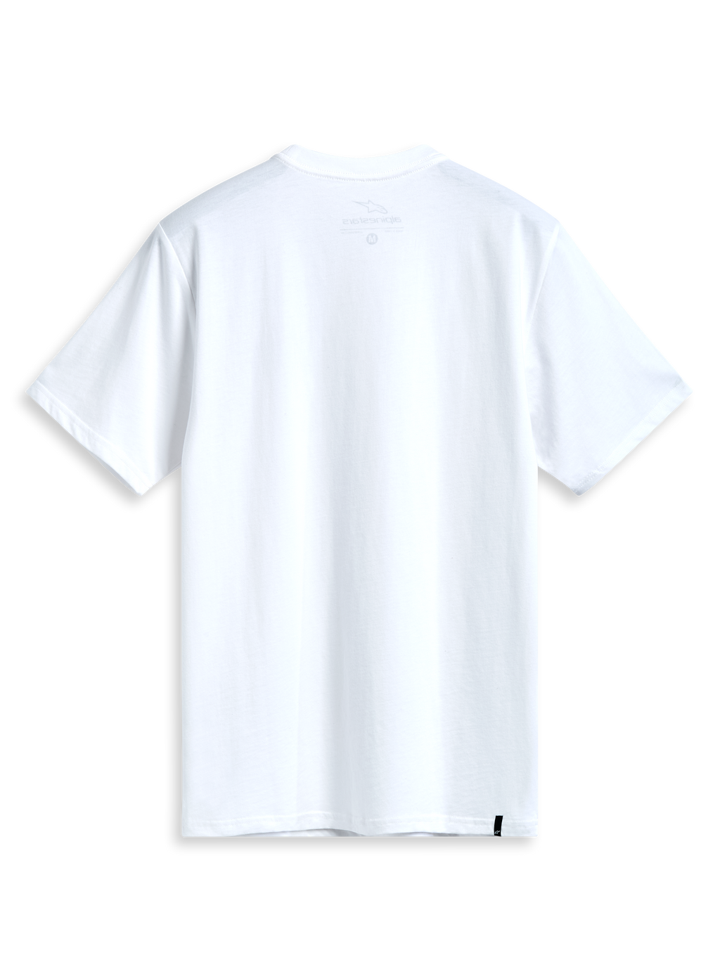 Alpinestars Prevail Csf T-Shirt, white short sleeve sportswear tee, back view showing plain design