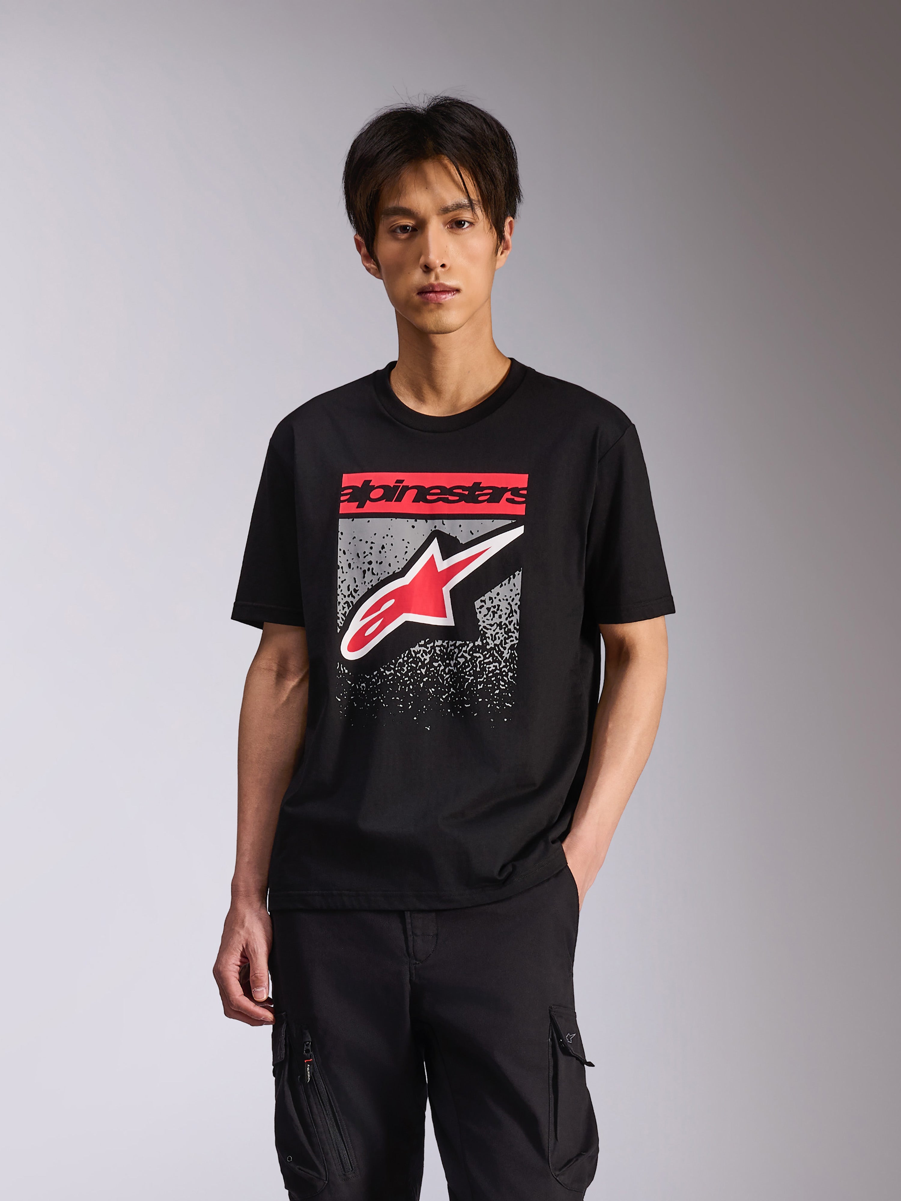Noka CSF - Black Sportswear Tee | Alpinestars®