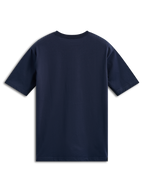 Alpinestars Trifecta CSF Tee, T-shirt met korte mouwen, navy blauw, achteraanzicht, casual op motorsport geïnspireerd ontwerp
