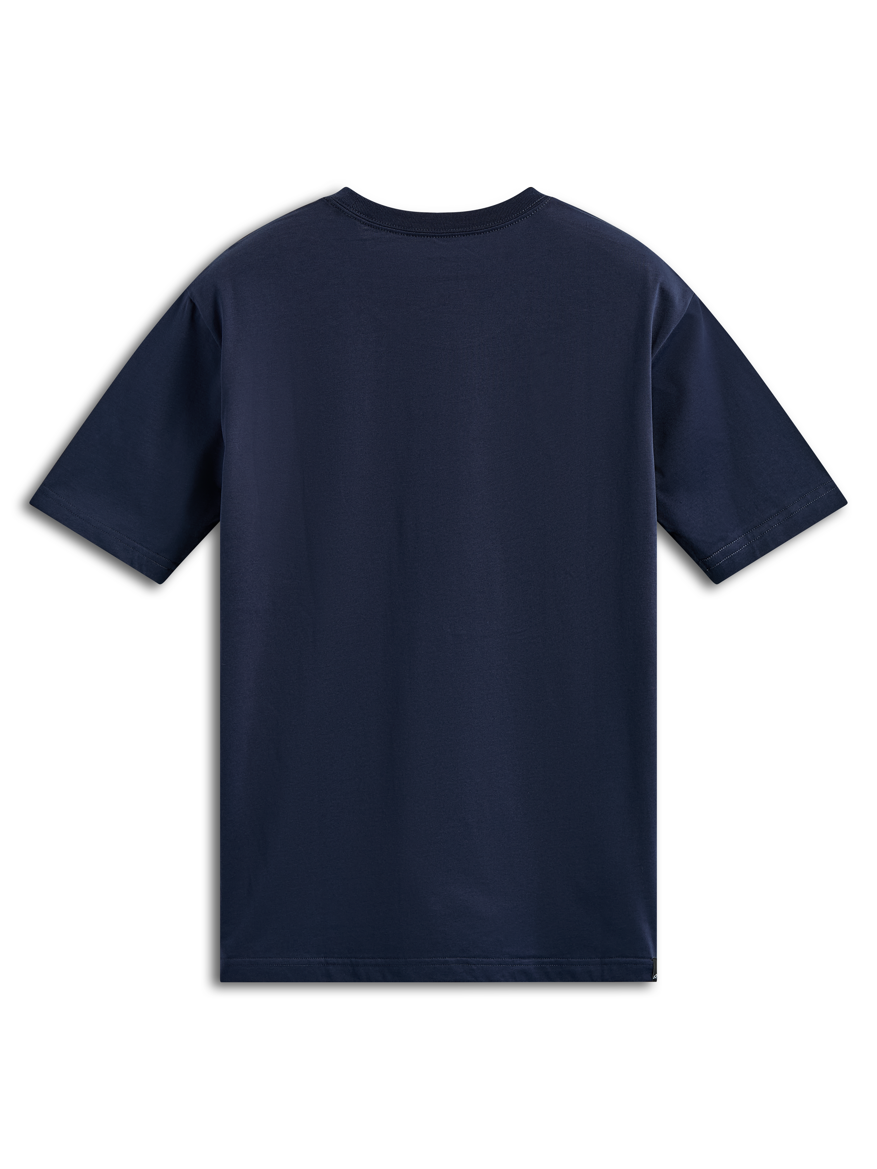 Alpinestars Trifecta CSF Tee, T-shirt met korte mouwen, navy blauw, achteraanzicht, casual op motorsport geïnspireerd ontwerp