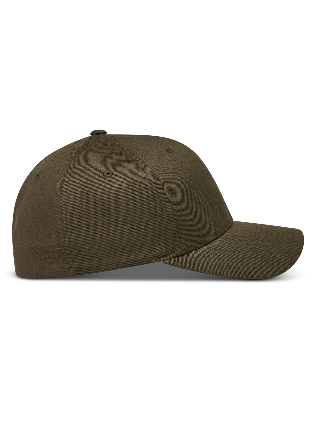 Alpinestars Pivot Hat, Military Green Sportswear Cap, side profile featuring a curved bill and structured twill crown.