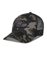 Oblique Camo Trucker hoed