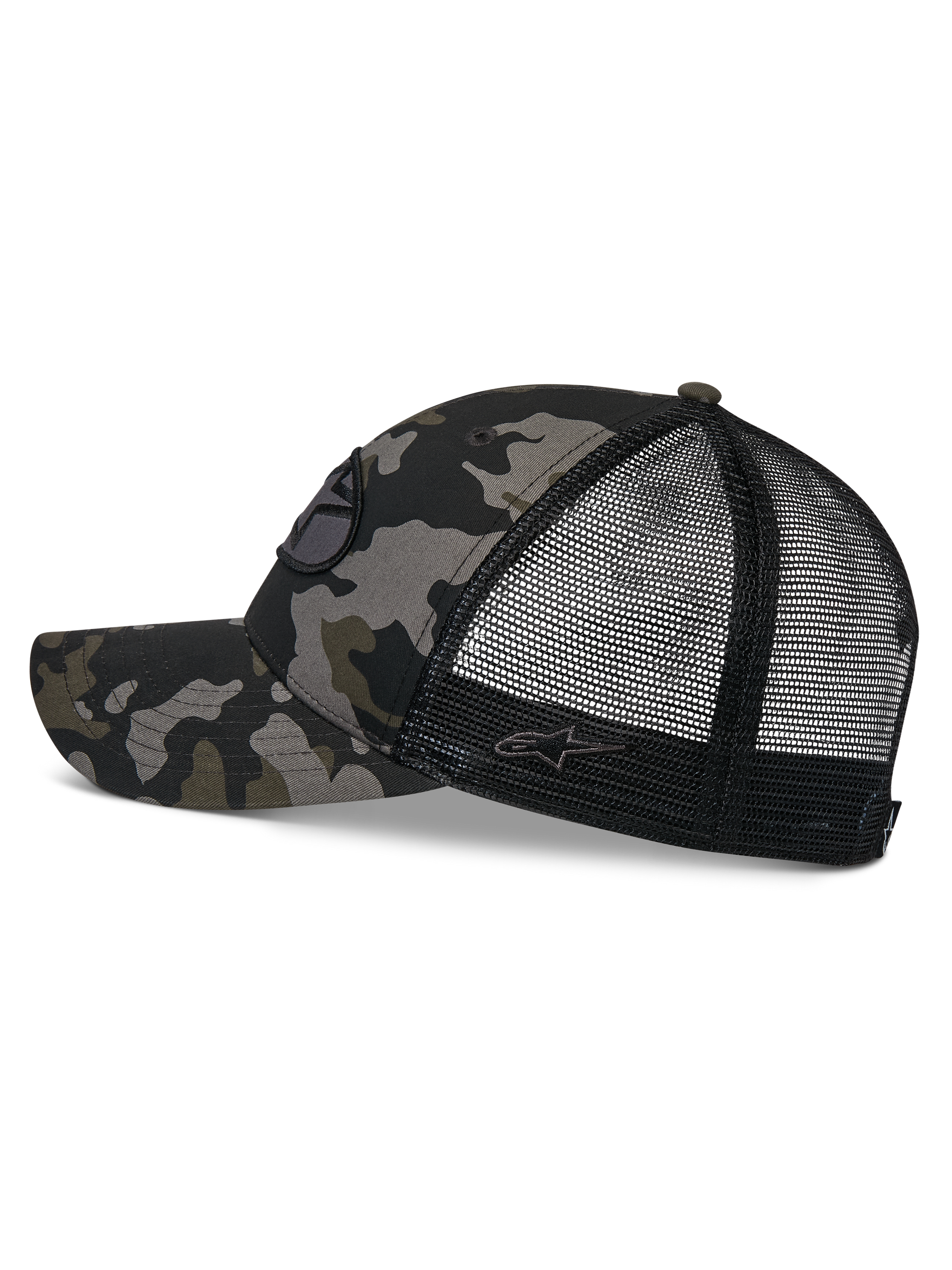 Oblique Camo Trucker hoed