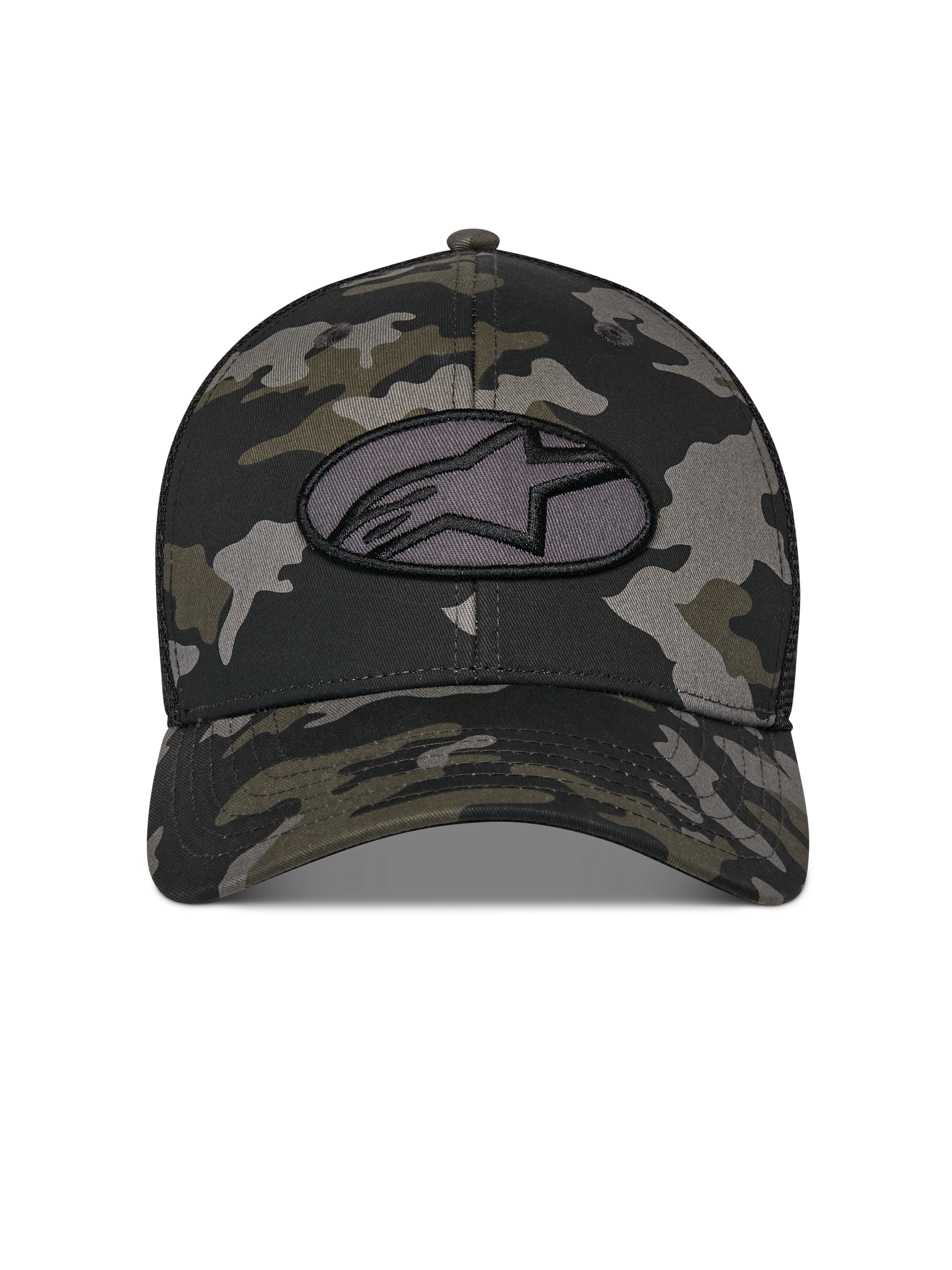 Oblique Camo Trucker hoed