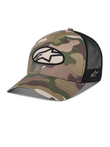Oblique Camo Trucker hoed