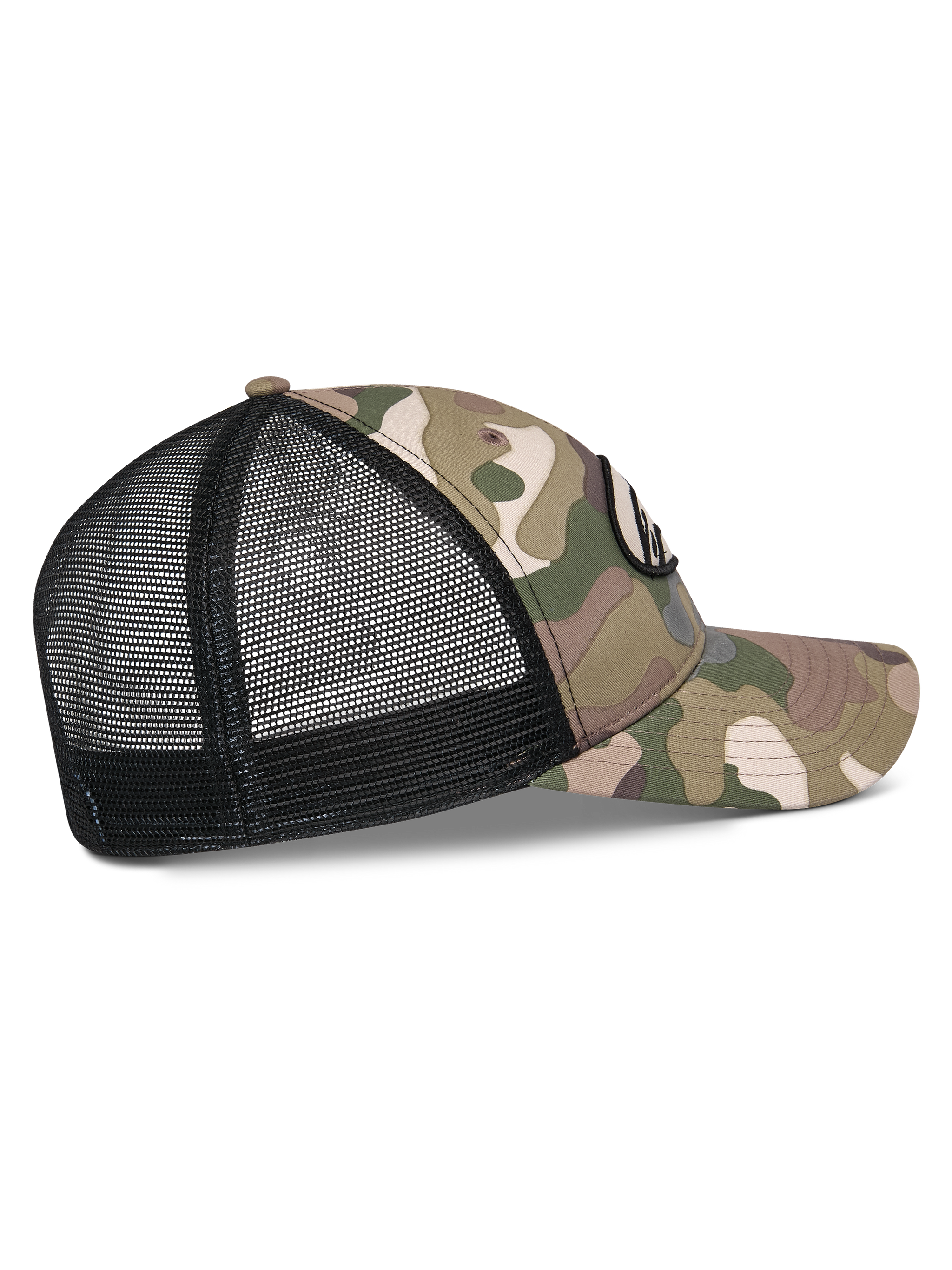 Oblique Camo Trucker hoed