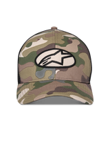 Oblique Camo Trucker Hat