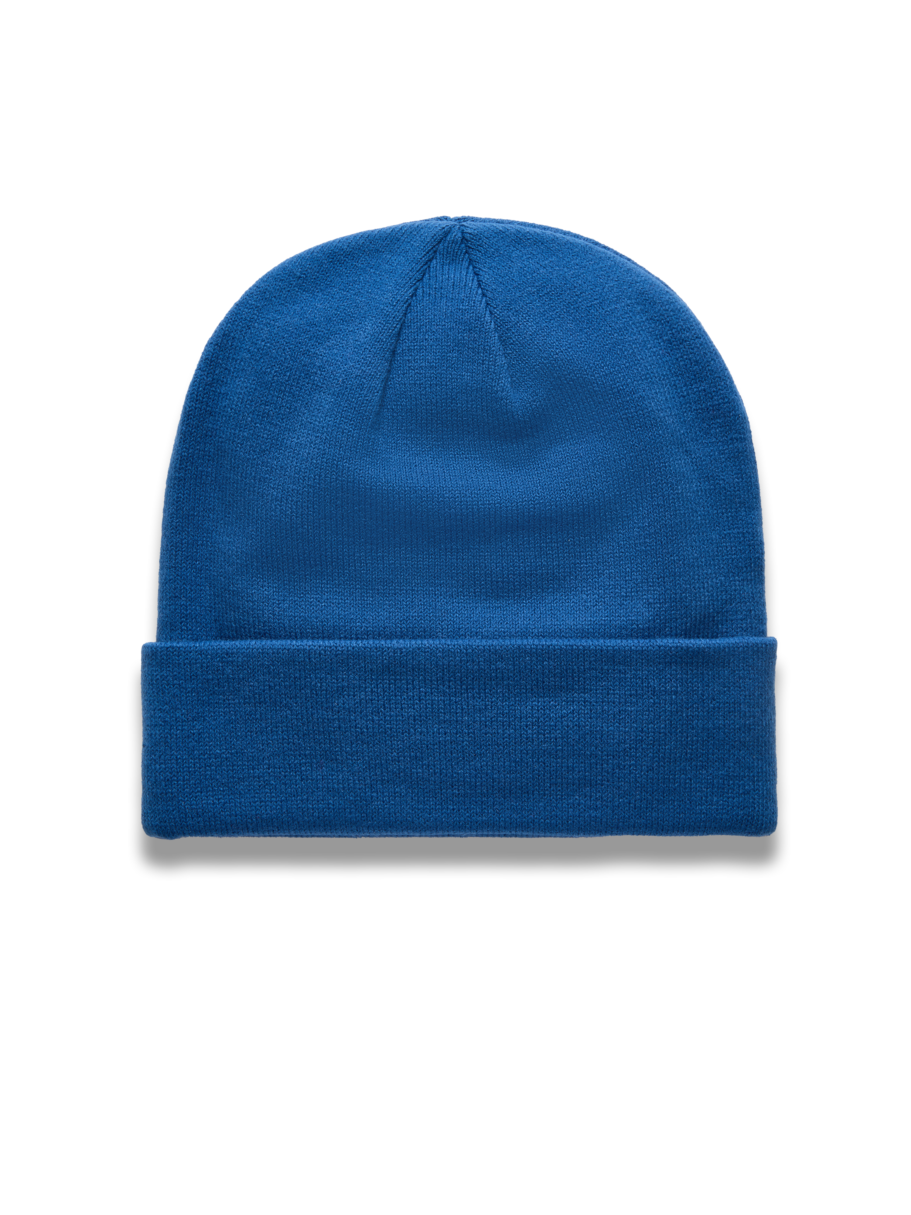 Alpinestars Augment Cuff Beanie, Blue knit jersey stitch sportswear hat with a classic cuffed hem and deep-fit silhouette.