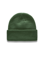 Alpinestars Unload Rib Cuff Bonnet, bonnet de sportswear vert pois, maille jersey tricotée avec coupe peu profonde
