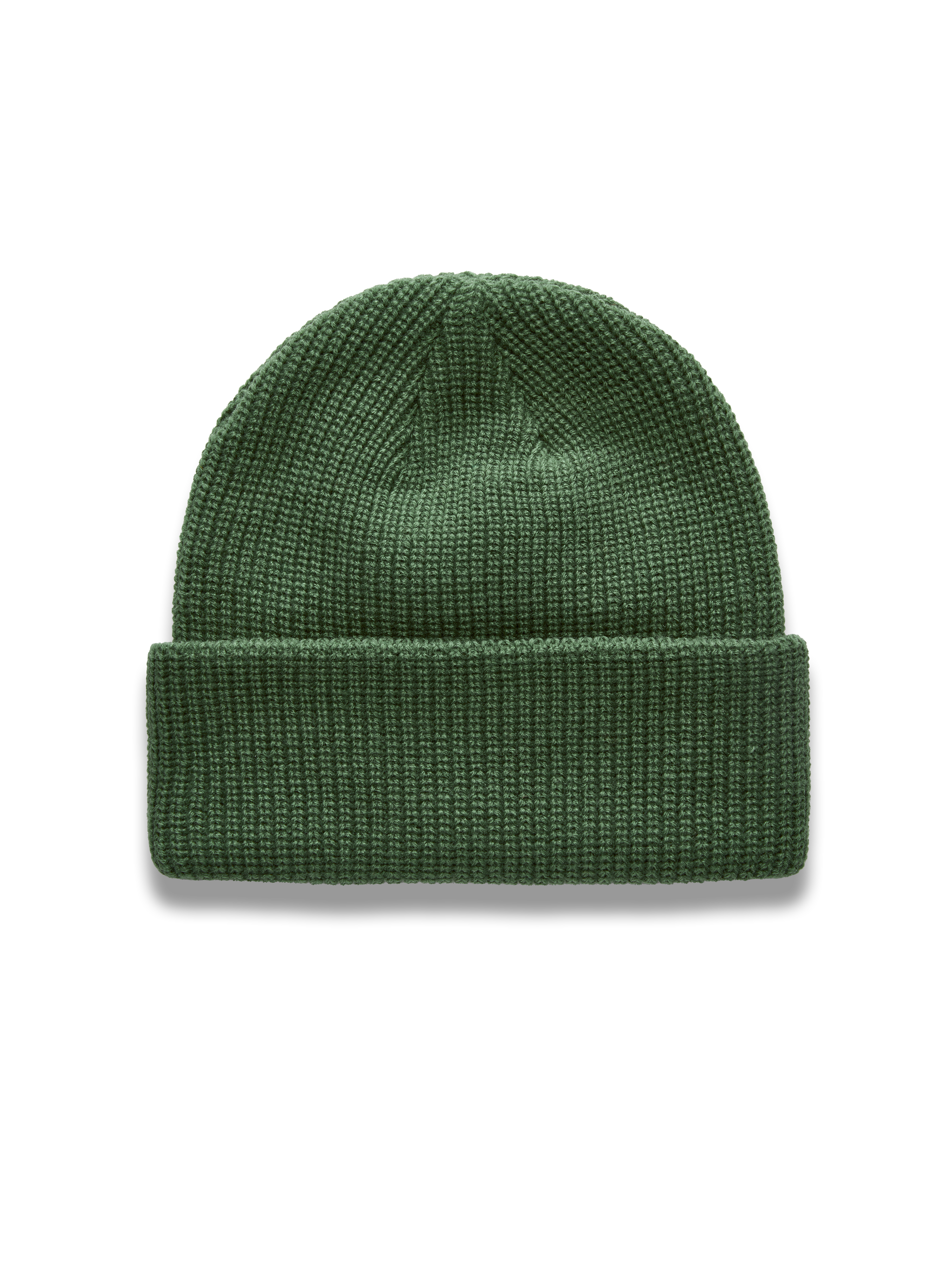 Alpinestars Unload Rib Cuff Bonnet, bonnet de sportswear vert pois, maille jersey tricotée avec coupe peu profonde