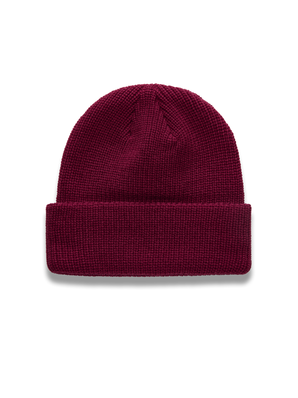 Alpinestars Unload Rib Cuff Bonnet, bonnet de sportswear, rouge, construction en maille jersey avec bord à revers côtelé, coupe peu profonde.