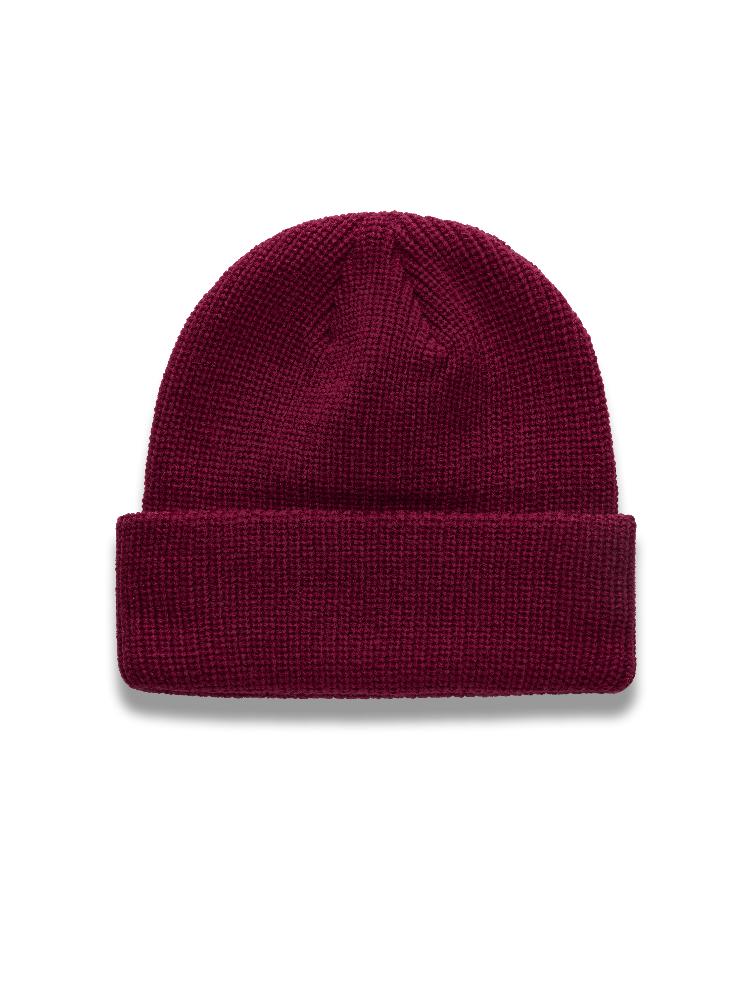Alpinestars Unload Rib Cuff Bonnet, bonnet de sportswear, rouge, construction en maille jersey avec bord à revers côtelé, coupe peu profonde.