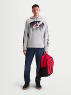 Alpinestars GFX Boss rugzak, rode en zwarte sportswear dagrugzak, 20L inhoud, duurzaam 600D polyester met verhoogd siliconen Astars-logo, herenmodel, casual stedelijk woon-werkverkeer