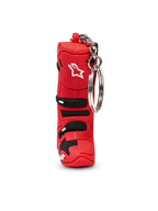 Alpinestars Tech 10 Boot Sleutelhanger, motocross accessoire in rood en zwart met wit logo