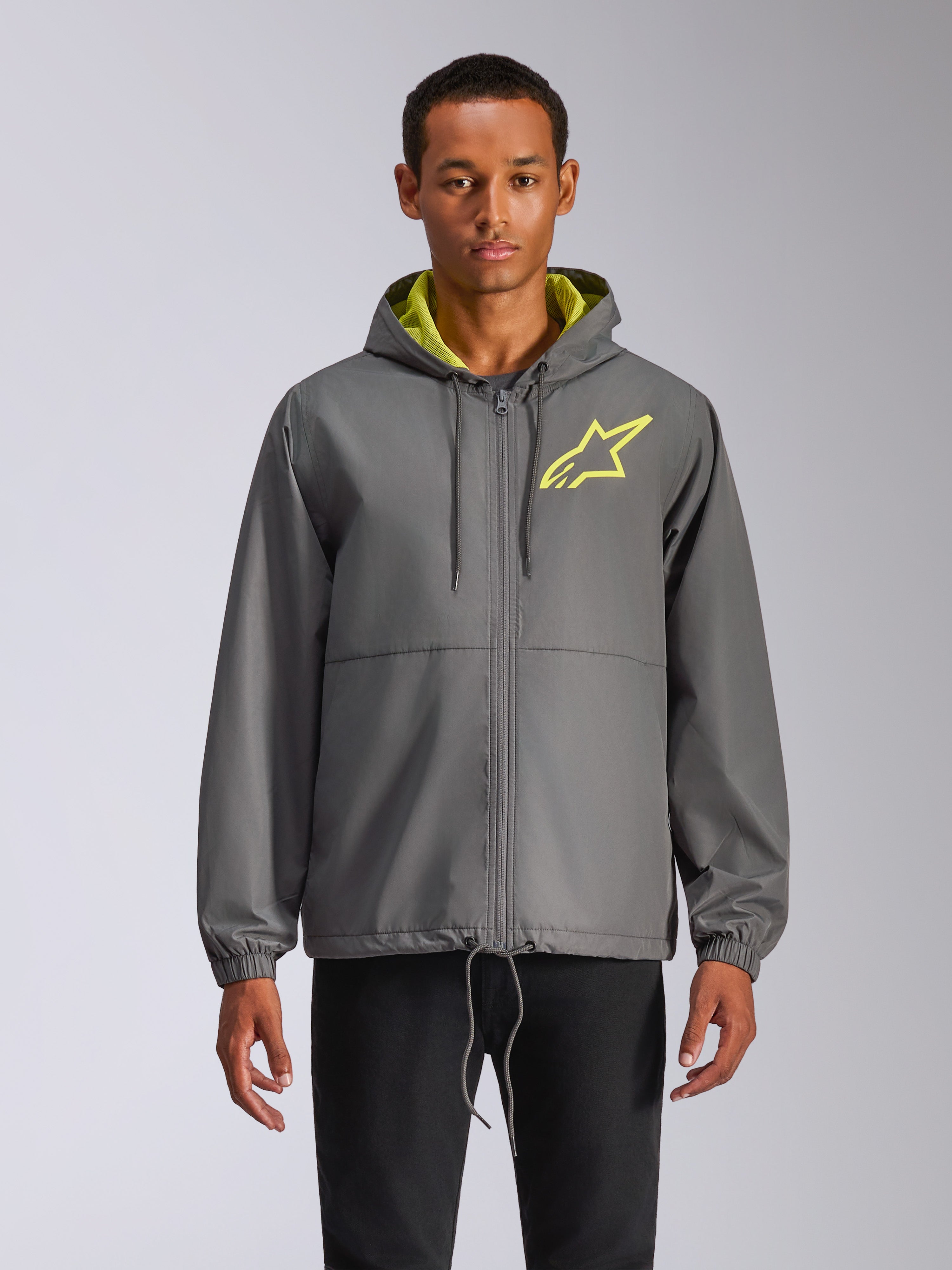ジャケット・アウター [STAR CRUISE] Windbreaker Speeder Chromium Windbreak - Yellow Sportswear Jacket | Alpinestars®