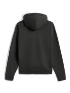 Alpinestars Essentials Ageless Hoodie, Kapuzenpullover, Off Black, Rückansicht, hochwertiges Fleece mit Stone-Wash-Finish, gerippte Bündchen und Saum, minimalistisches Casual-Streetwear-Design