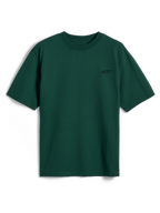 Alpinestars Essentials Ageless SS Tee, t-shirt à manches courtes, vert sapin, avec un petit logo Alpinestars sur la poitrine, streetwear décontracté motorsport