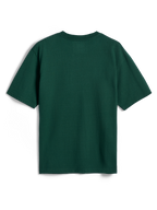 Alpinestars Essentials Ageless SS Tee, t-shirt à manches courtes, vert sapin, vue de dos, couleur unie, coupe décontractée, vêtement de sport décontracté