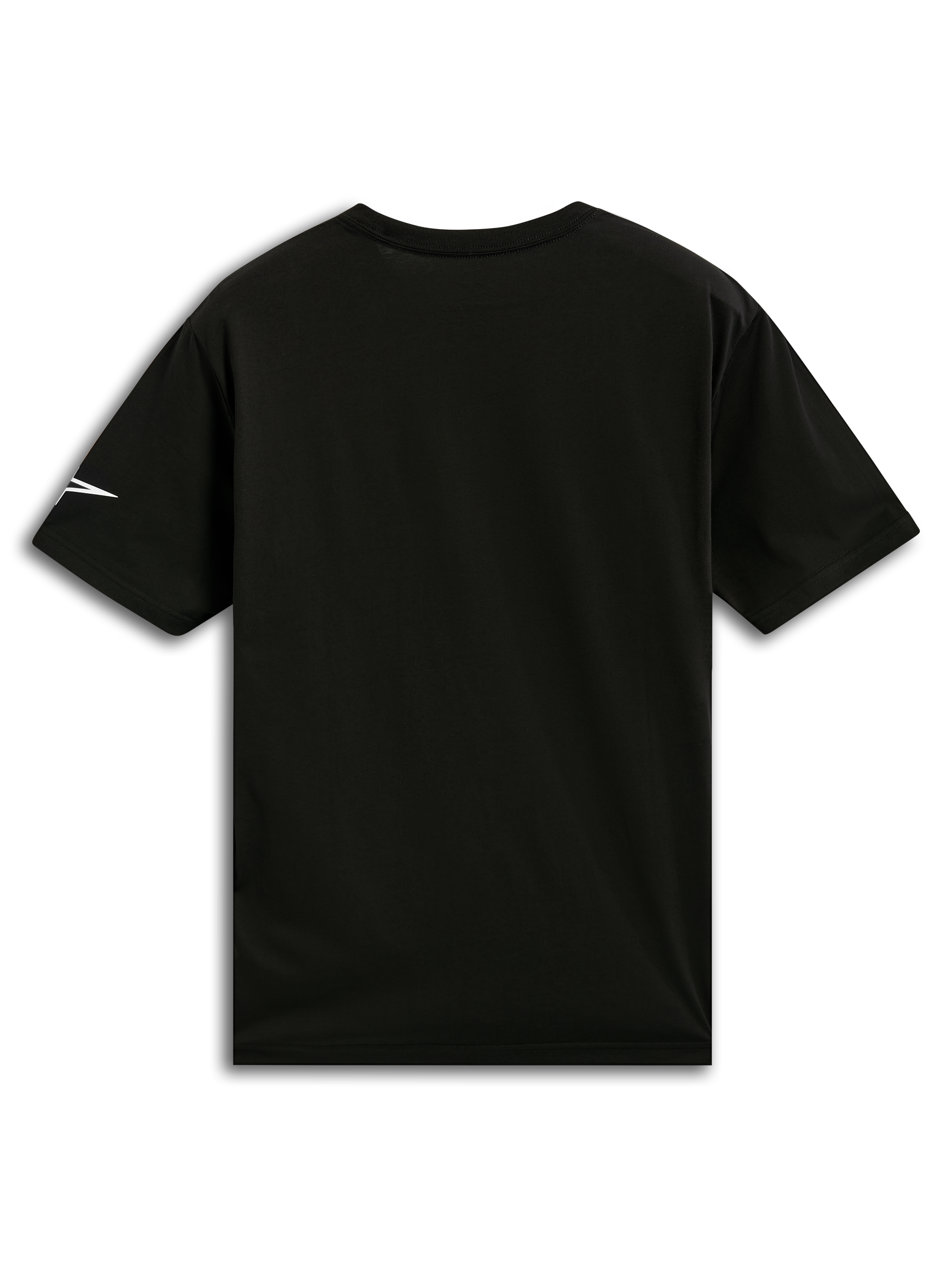 Alpinestars Waving CSF Tee, Kurzarm-T-Shirt, Schwarz, Front Blaze 2.0 Logo-Grafik, lässige Motorsport-Streetwear