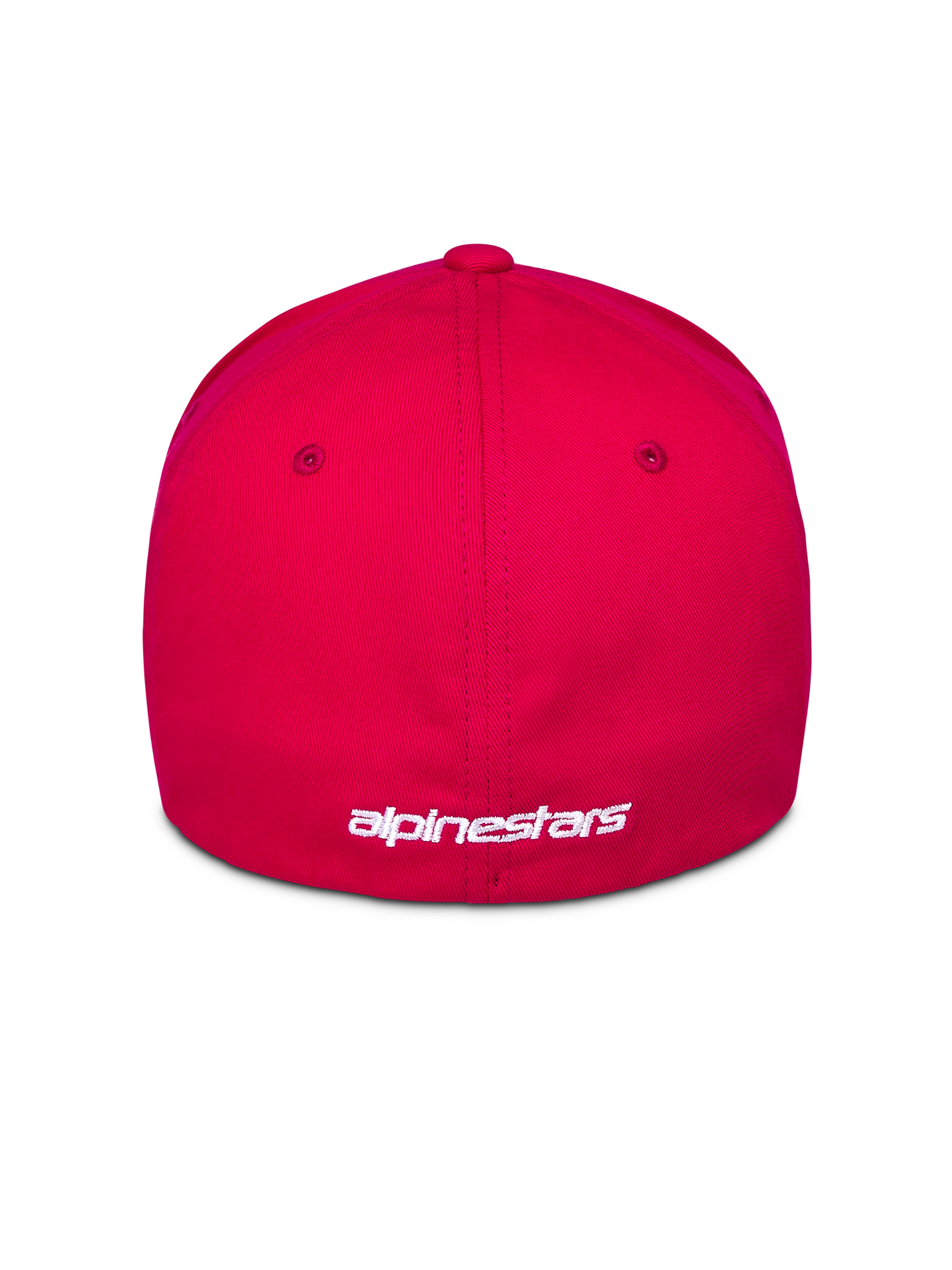 Alpinestars Corp Shift Multi Mütze, Rot, Rückansicht mit weißem gesticktem Logo, Flex-Back-Design, lässige vom Motorsport inspirierte Sportbekleidung