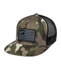 Flag Flat Trucker Pet