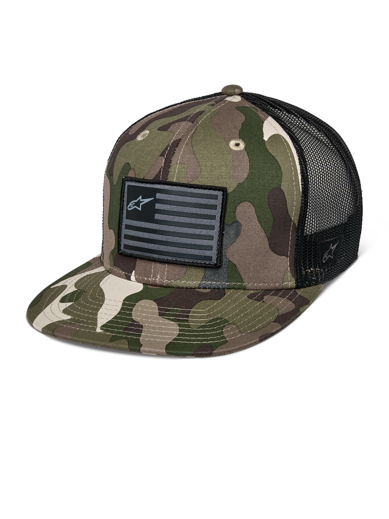 Casquette Trucker Flag Flat