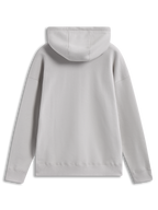 Alpinestars Prelude oversized hoodie in zand, achteraanzicht van de sportswear fleece pullover met zelfgevoerde capuchon.