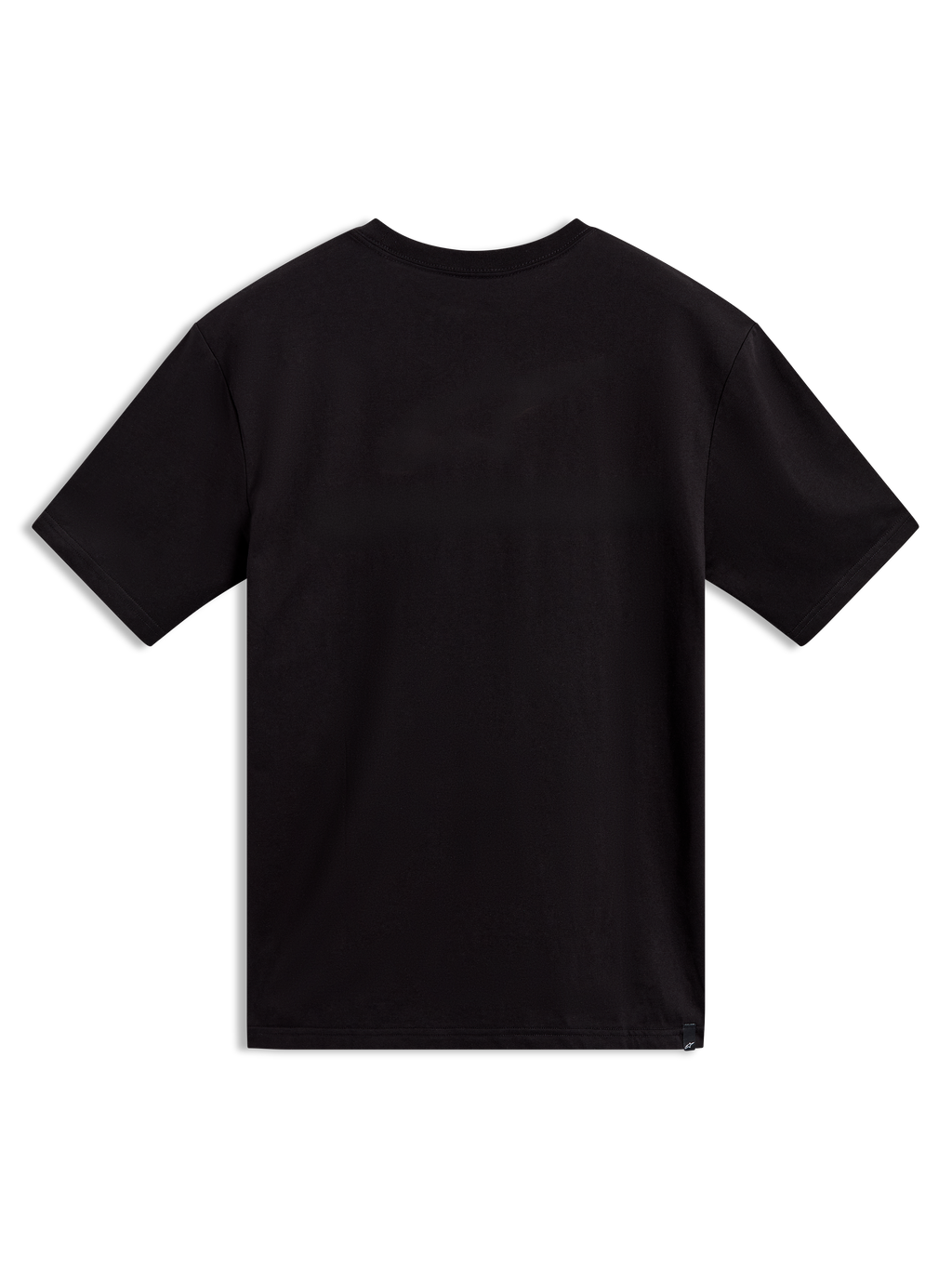 Alpinestars P1 CSF Tee - Manches courtes, t-shirt de sport noir, vue arrière au design uni, sportswear décontracté