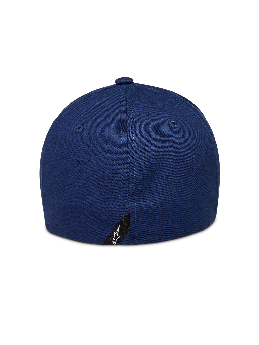 Alpinestars Arclight, casquette sportswear bleu marine, vue de dos avec dos flexible et logo Astars