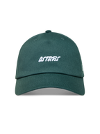 Explorer strapback casquette d'Alpinestars, verte, logo Astars brodé blanc, visière incurvée et couronne structurée.