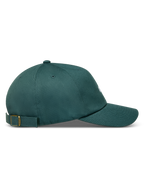 Alpinestars Explorer Strapback Casquette, casquette de sportswear verte, profil avec visière incurvée et sangle réglable