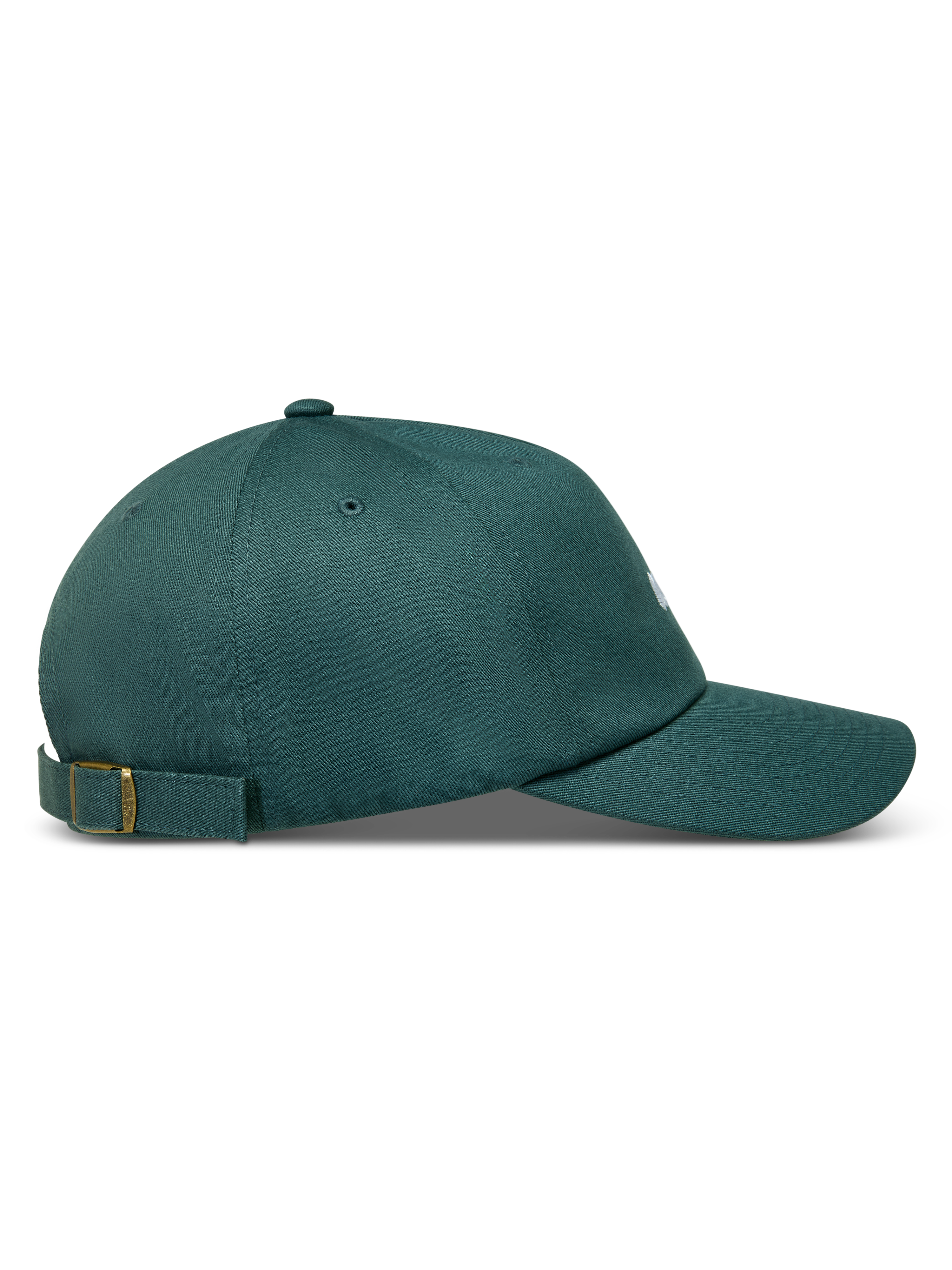 Alpinestars Explorer Strapback Casquette, casquette de sportswear verte, profil avec visière incurvée et sangle réglable