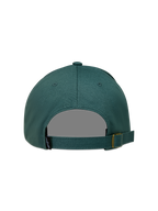 Alpinestars Explorer Strapback, casquette sportswear verte, vue arrière avec sangle réglable et boucle métallique en sergé.