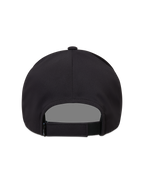 Alpinestars Algo Perf Adjustable Casquette, casquette sportswear noire en tissu technique, vue de dos montrant la fermeture réglable.