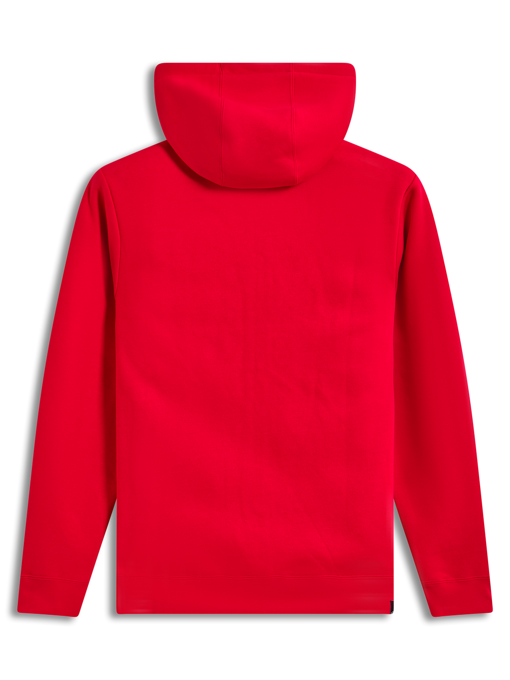 Alpinestars Ageless Zip V3 Hoodie, sweat à capuche zippé en polaire rouge, vue de dos, style sportswear.