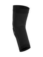 Alpinestars A-Motion Plasma Knee Sleeve, Noir, protection de genou VTT, textile en maille respirante avec conception ergonomique préformée, manchon à profil mince à enfiler pour le vélo tout-terrain.