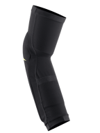 Alpinestars Paragon Plus knie-/scheenbeenbeschermers, Black Acid Yellow, slip-on beschermhoes met ademende mesh-constructie en ergonomisch voorgevormd ontwerp voor MTB trailrijden