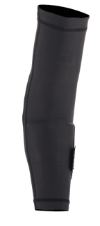 Protection de coude Alpinestars Paragon Lite, noir, manchette en maille extensible respirante, design enfilable avec rembourrage de coude renforcé, protection légère pour le VTT
