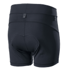 Alpinestars Sous-short Stella Drop pour femme, Noir, sous-short de VTT, vue arrière avec rembourrage en chamois intégré et pattes de fixation à pression, coupe ergonomique à compression pour l'Enduro
