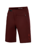 Short VTT A-Dura Ride Liner bordeaux Alpinestars, tissu extensible, fermeture à cliquet et poches zippées.