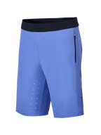Alpinestars A-Aria Lite Short, short de VTT, Bleu Baja, avec ceinture noire ultra-souple, poche latérale zippée verticale, perforations laser à l'intérieur de la cuisse, coupe performance légère pour le trail.