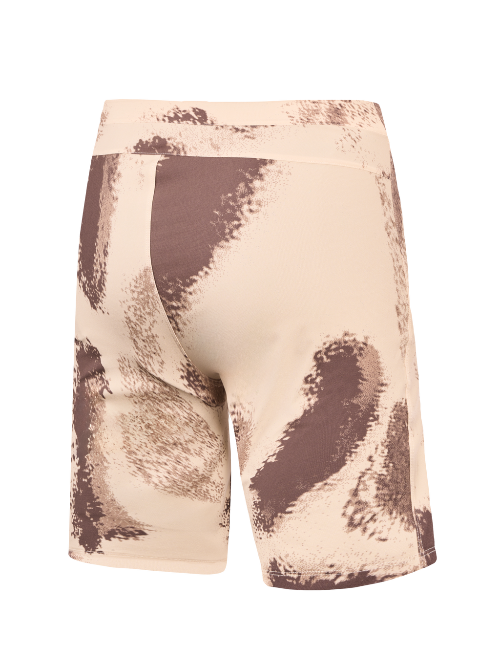 Alpinestars A-Dura Ride Shorts in Sand Camo, achteraanzicht van duurzame mountainbikebroek met 4-way stretch stof.