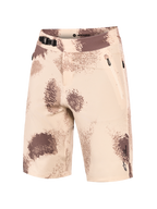 Sand Camo A-Dura Ride shorts van Alpinestars met ratelsluiting, ritszakken en duurzame 4-way stretch MTB-stof.