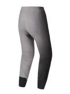 A-Supra Elite MTB-broek in Faded Gray, achteraanzicht met prestatiegerichte racepasvorm en flexibele 4-weg stretchstof.