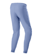 Alpinestars A-Dura broek, mountainbikebroek, Infinity Blue, achteraanzicht met taps toelopend ontwerp en elastische manchetten, duurzame 2-way stretch textielstof voor off-road fietsen